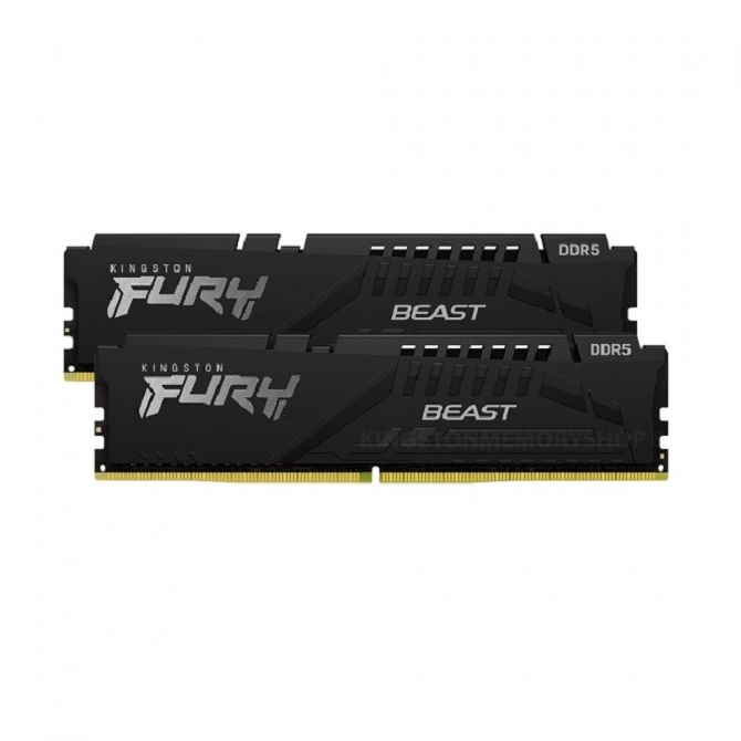 Kingston DDR5 16GB 5600 MHz, (2x8GB) FURY Beast