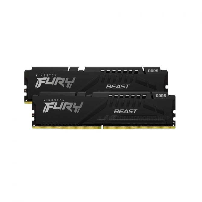 Kingston DDR5 64GB 5600 MHz, (2x32GB) FURY Beast