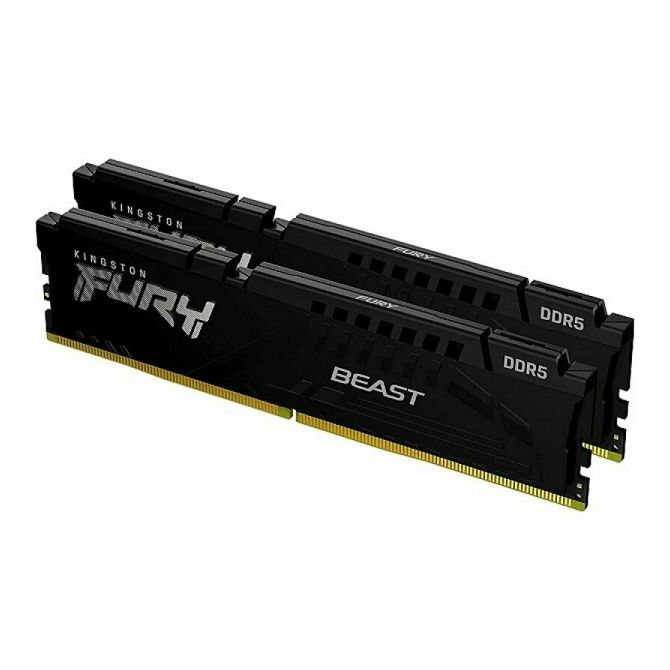 Kingston DDR5 32GB 5600 MHz, 2x16 FURY BEAST BLACK