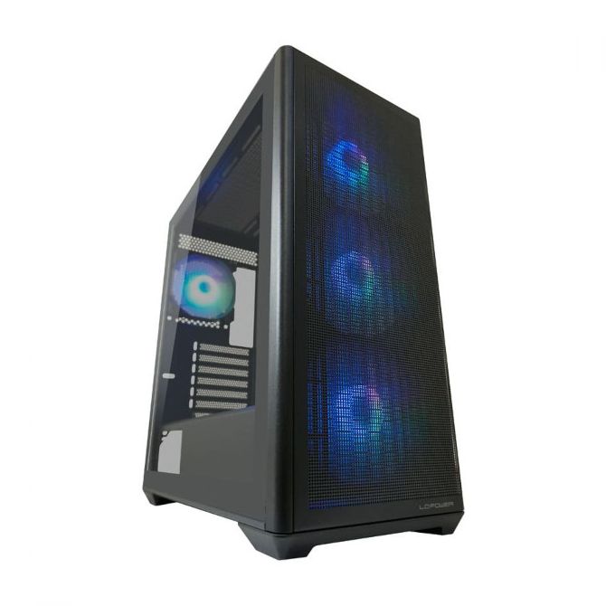 LC-Power 811B Meshwork_XL Dark, crno,bez napajanja