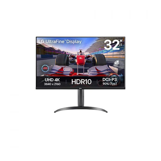LG 31,5” VA, 32UR550K, UHD, 2xHDMI, DP, HAS, zvuč.