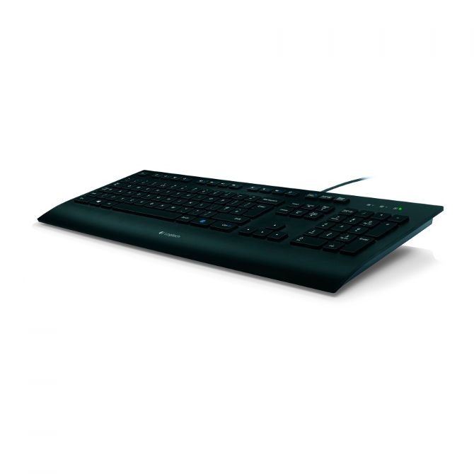 Logitech K280 žičana tipkovnica, crna, OEM