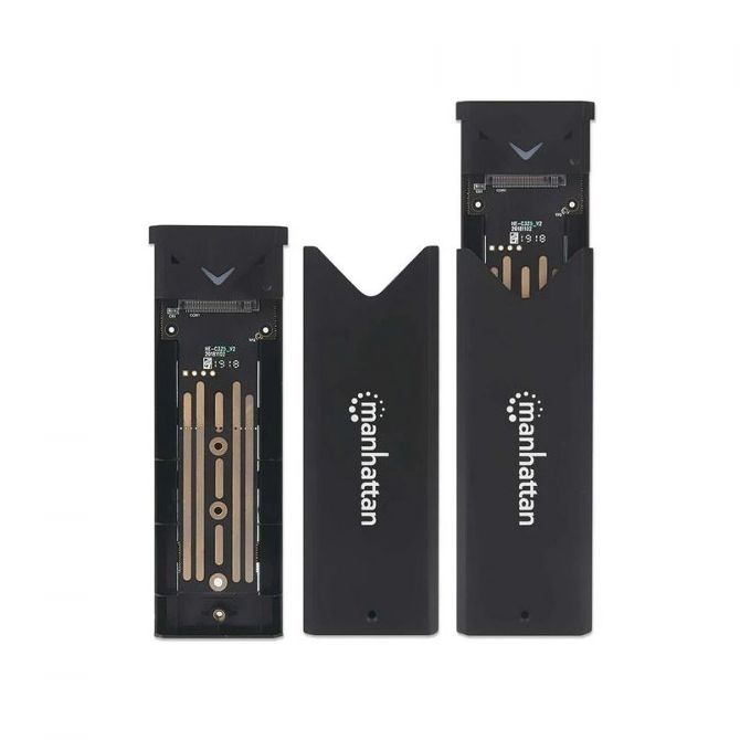 Manhattan kućište 2xM.2 NVMe,USB 3.2 Gen2,USB-C,Al