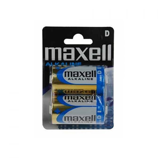 Maxell alk. baterija LR-20/D,2kom, blister