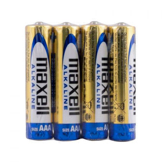 Maxell alkalne baterije LR-3/AAA, 4kom, shrink