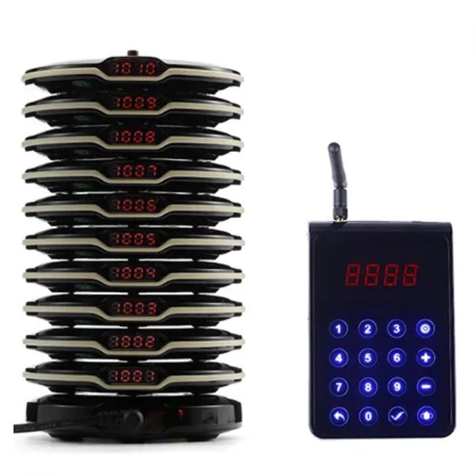 MicroPOS ugostiteljski pozivnik s bazom, CS-10QM