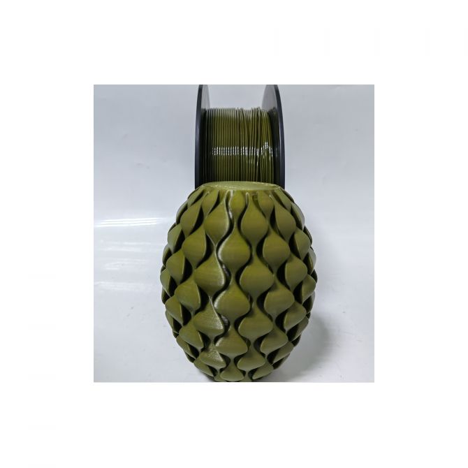 PET-G filament 1.75 mm, 1 kg, army green