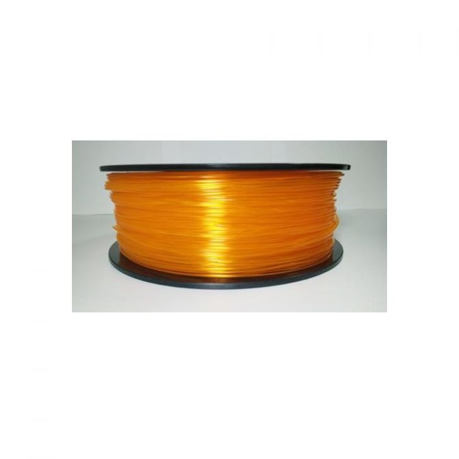 PLA filament 1.75 mm, 1 kg, transparent orange