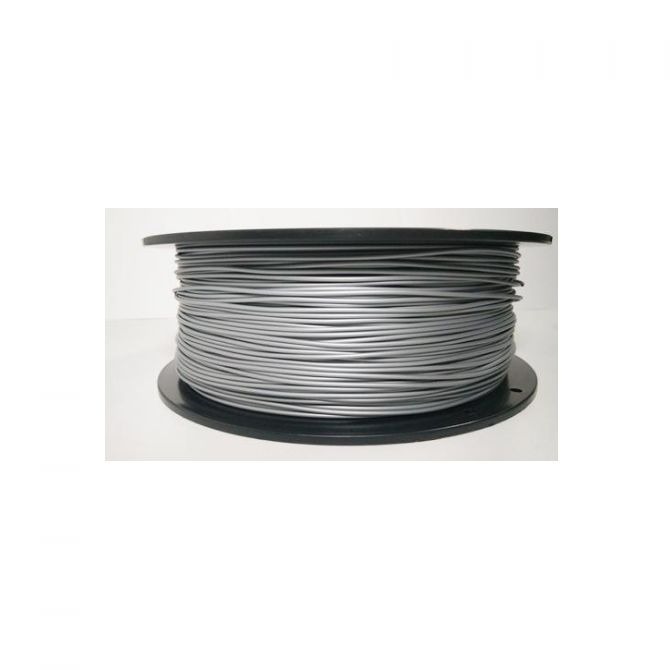 PLA filament 1.75 mm, 1 kg, silver