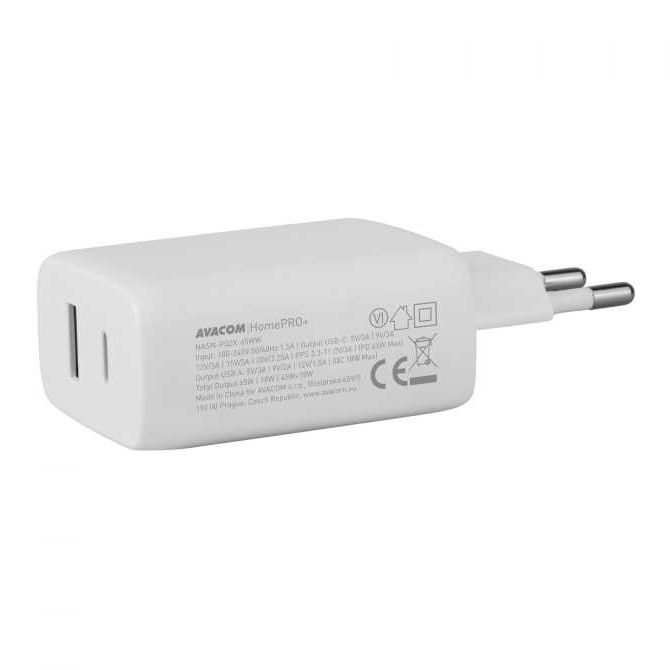 Avacom HomePRO+ Power Delivery 65W USB-C i USB-A