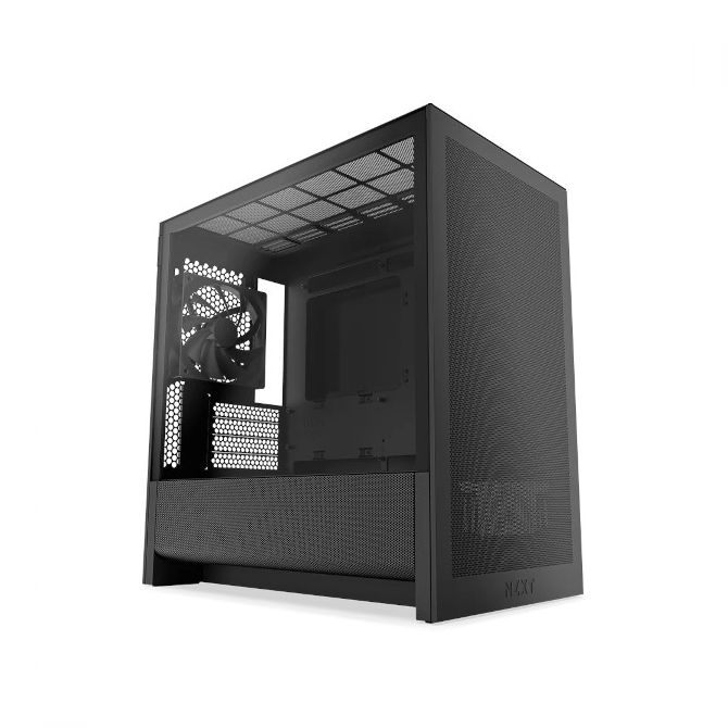 NZXT H3 Flow 2025, crno, bez napajanja, mATX
