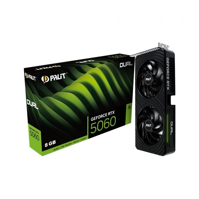 Palit GF RTX5060 Dual, 8GB GDDR7