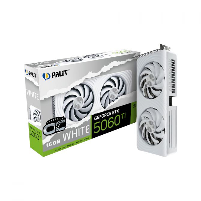 Palit GF RTX 5060Ti White OC 16GB GDDR7