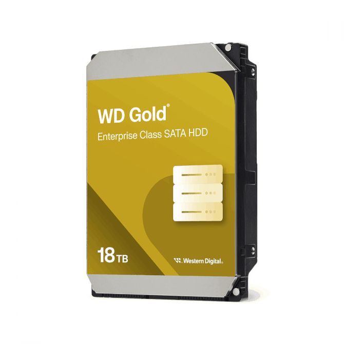 WD Gold WD181KRYZ 18TB, 3,5”, 512MB 7200rpm