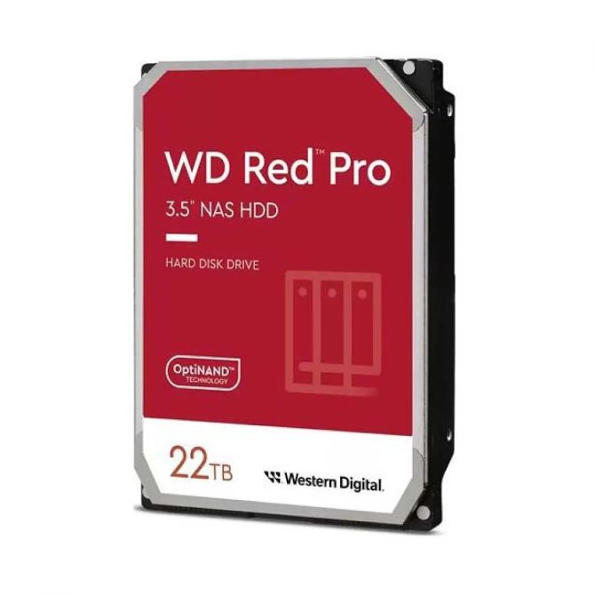 WD Red Pro WD221KFGX 22TB, 3,5”, 512MB 7200rpm