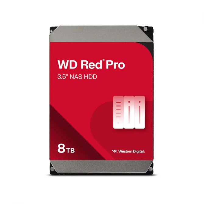 WD Red Pro WD8006FFBX 8TB, 3,5”, 256MB, 7200 rpm