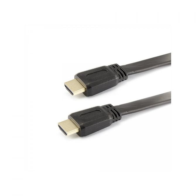 SBOX kabel HDMI-HDMI 1.4 FLAT M/M 1,5 M Crni