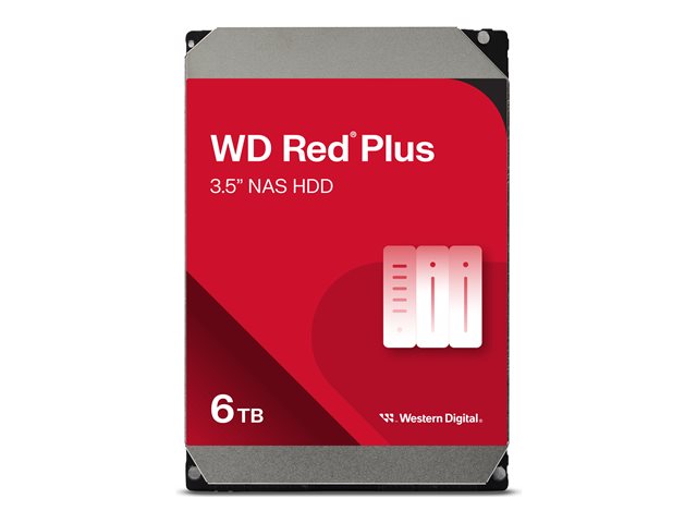 WD Red Plus 6TB SATA 6Gb/s 3.5inch HDD Cijena