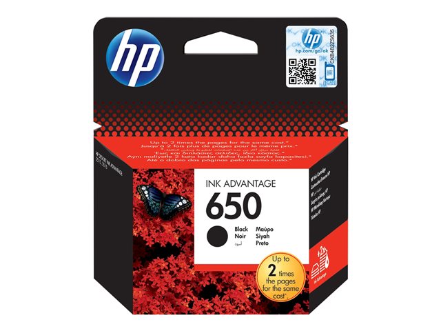 HP 650 Black Original Ink Advant. Cartr. Cijena