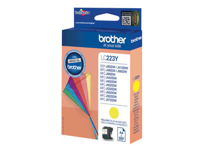 BROTHER LC223Y ink yellow 550pages Cijena