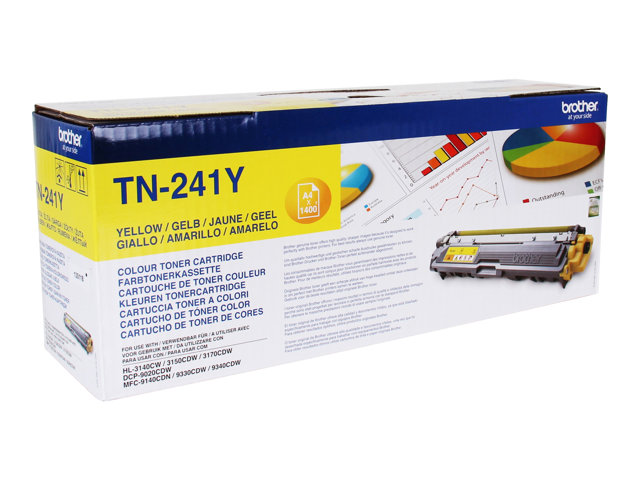 BROTHER TN241Y Toner yellow 1400 pages Cijena