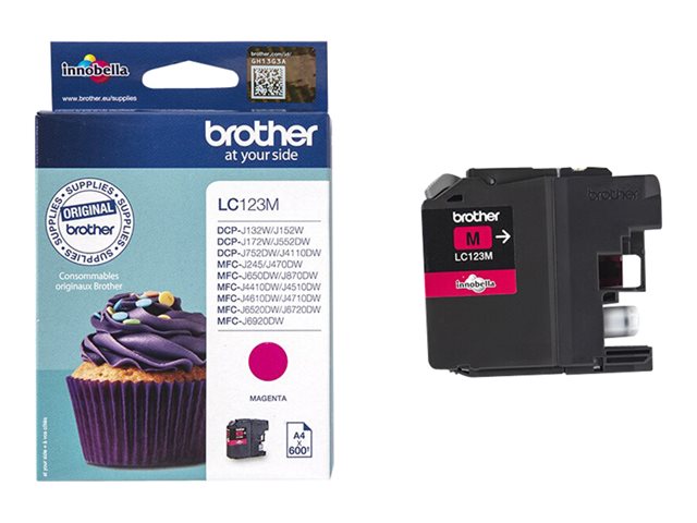 BROTHER LC-123 ink cartridge magenta Cijena