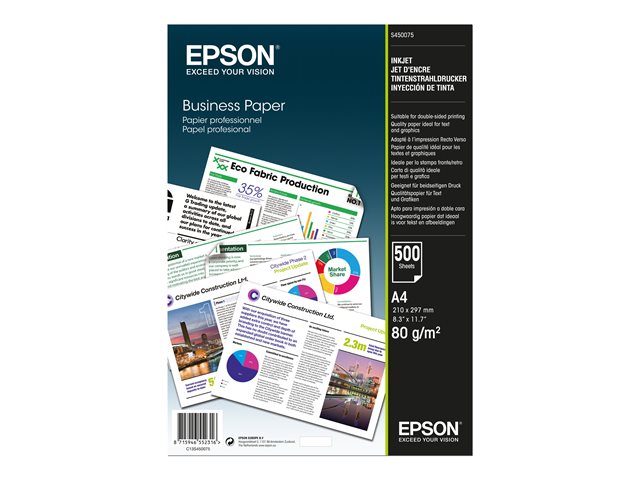 EPSON Business Paper 80gsm 500 sheets Cijena