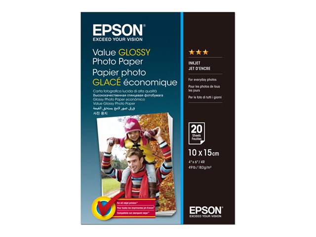 EPSON Value Photo Paper 10x15cm 20 sheet Cijena