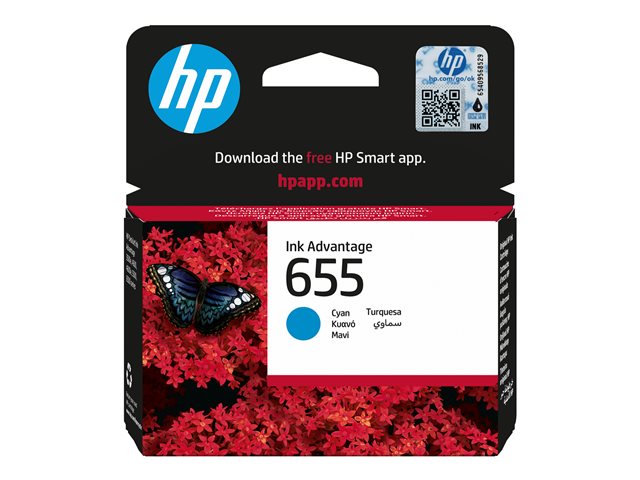 HP 655 ink cartridge cyan 600p Cijena