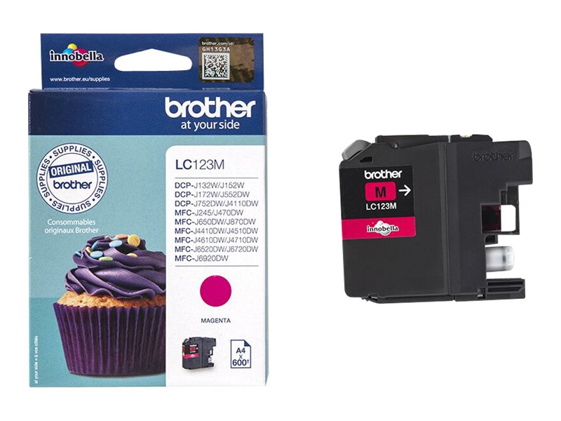 BROTHER LC-123 ink cartridge magenta Cijena