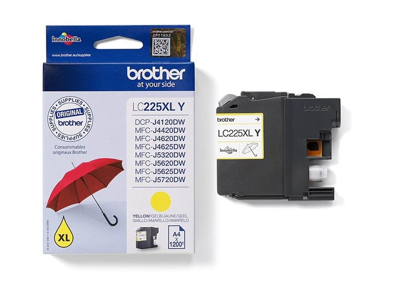 BROTHER LC225XLY ink yellow 1200pages Cijena