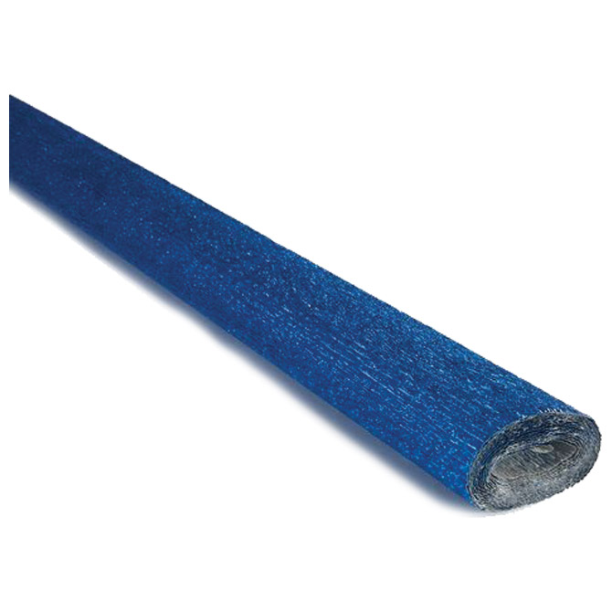Papir krep  60g 50x150cm Cartotecnica Rossi 405 metalik plavi Cijena