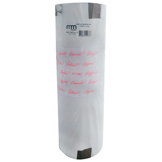 Papir omotni Sulfitni 55 g rola  70 cm/14 kg Mar-Mar Cijena