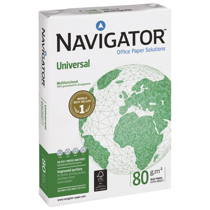 Papir ILK Navigator A4 80g Universal pk500 Soporcel Cijena