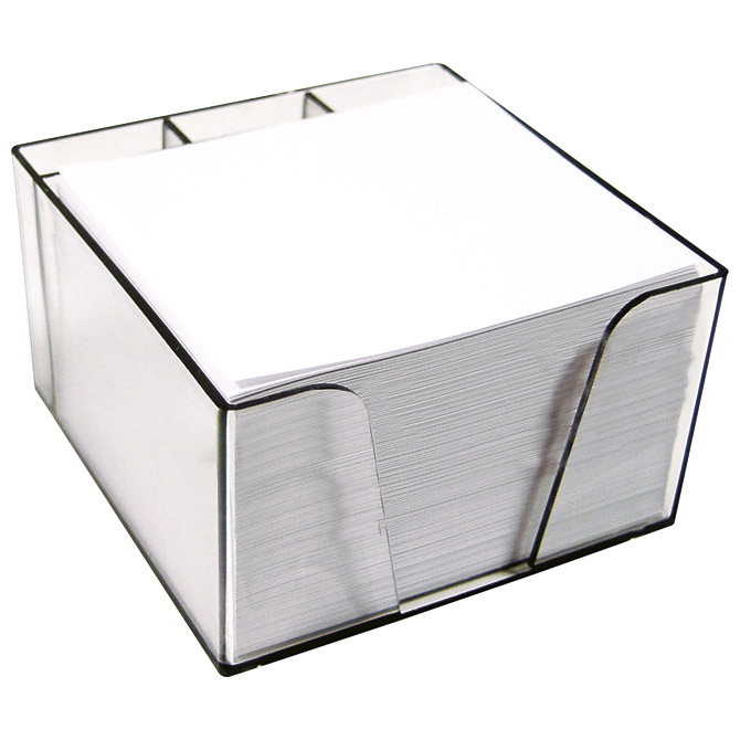 Blok kocka pvc 10x8,5x6cm s papirom bijelim Elisa Cijena