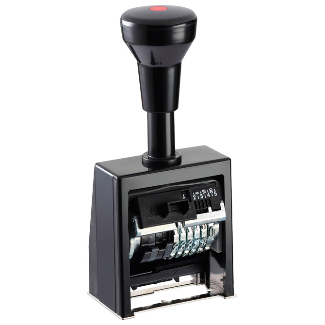 Numerator metalni automatski  6mjesta H-5,5 mm Reiner B6K Cijena