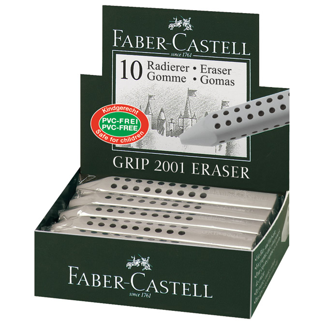 Gumica Grip 2001 Faber-Castell 187100 siva Cijena