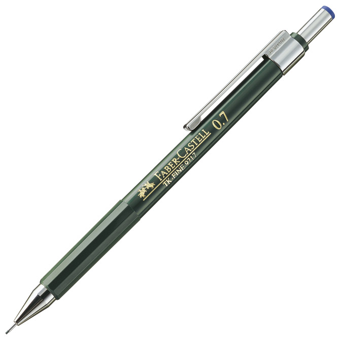 Olovka tehnička 0,7mm TK-Fine 9717 Faber-Castell 136700 zelena Cijena