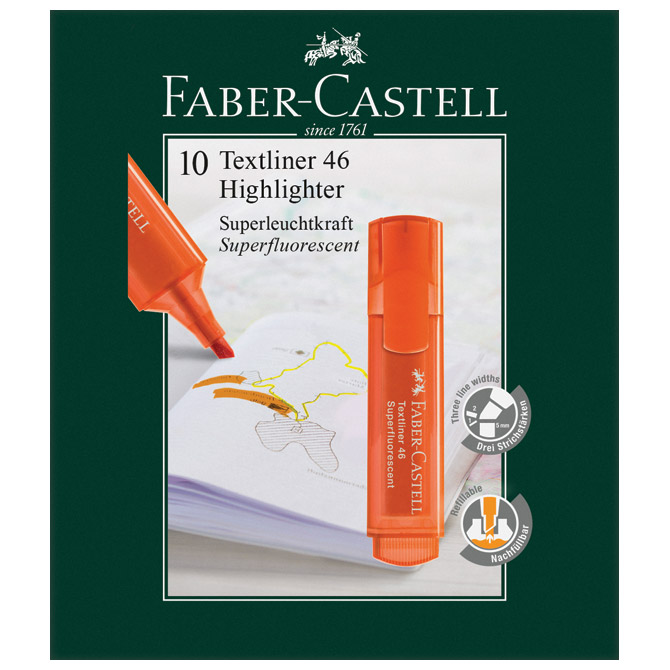 Signir 1-5mm 46 Superfluorescent Faber-Castell 154615 narančasti Cijena