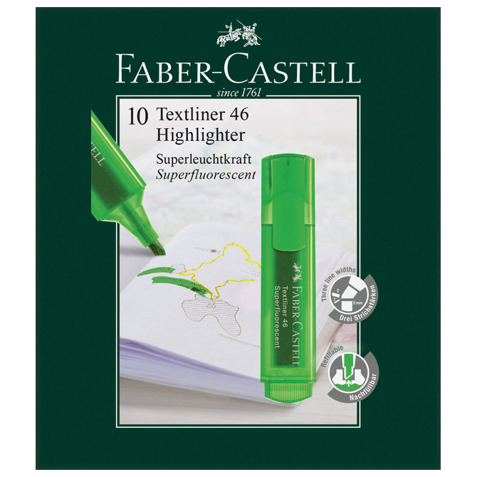 Signir 1-5mm 46 Superfluorescent Faber-Castell 154663 zeleni Cijena
