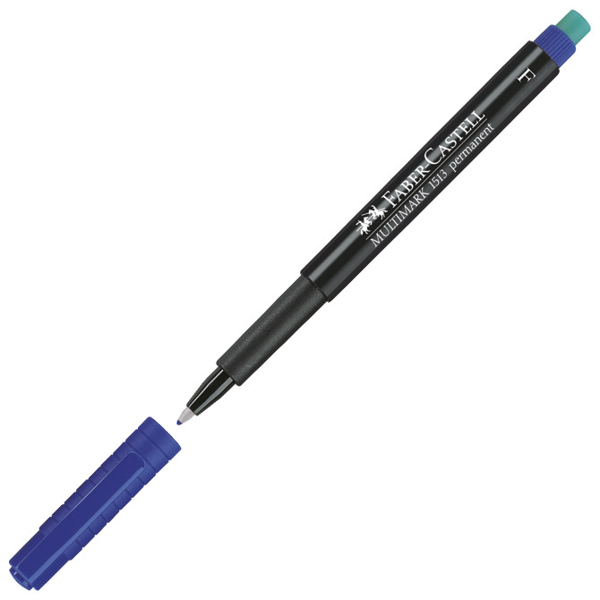 Marker permanentni 0,6mm Multimark Faber-Castell 151351 plavi Cijena
