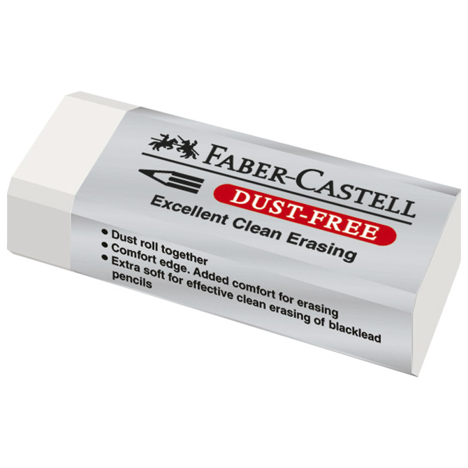 Gumica plastična Faber-Castell 187120 dust-free Cijena