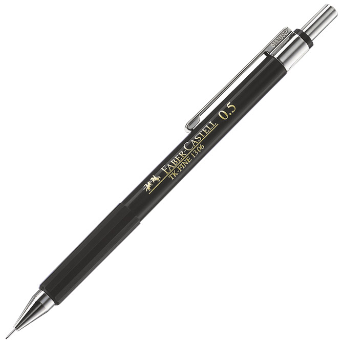 Olovka tehnička 0,5mm TK-Fine 1306 Faber-Castell 130619 crna Cijena