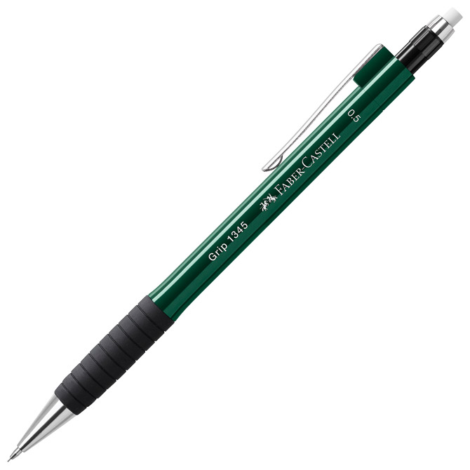 Olovka tehnička 0,5mm grip 1345 Faber-Castell 134563 zelena Cijena