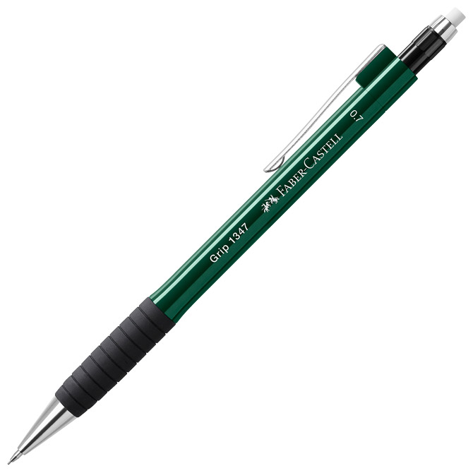 Olovka tehnička 0,7mm grip 1347 Faber-Castell 134763 zelena Cijena