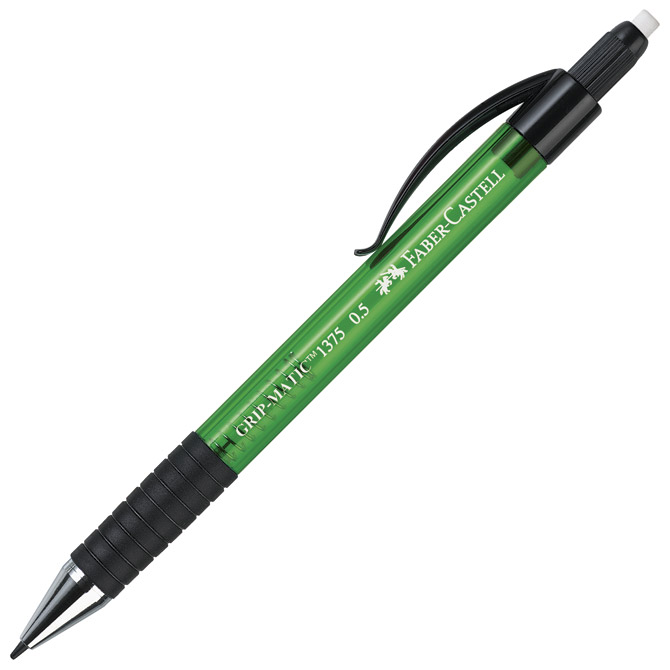 Olovka tehnička 0,5mm Grip Matic Faber-Castell 137563 zelena Cijena