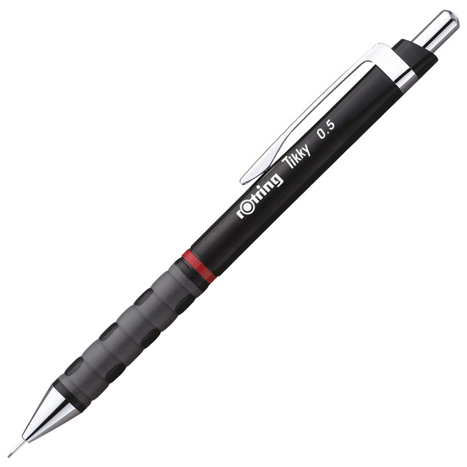 Olovka tehnička 0,5mm grip Tikky lll Rotring crna Cijena