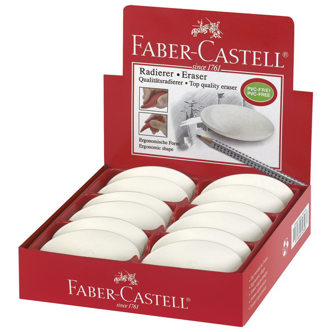 Gumica plastična Kosmo Faber-Castell 182340 bijela!! Cijena