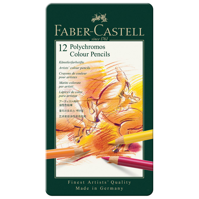 Boje drvene  12boja metalna kutija Polychromos Faber-Castell 110012 Cijena