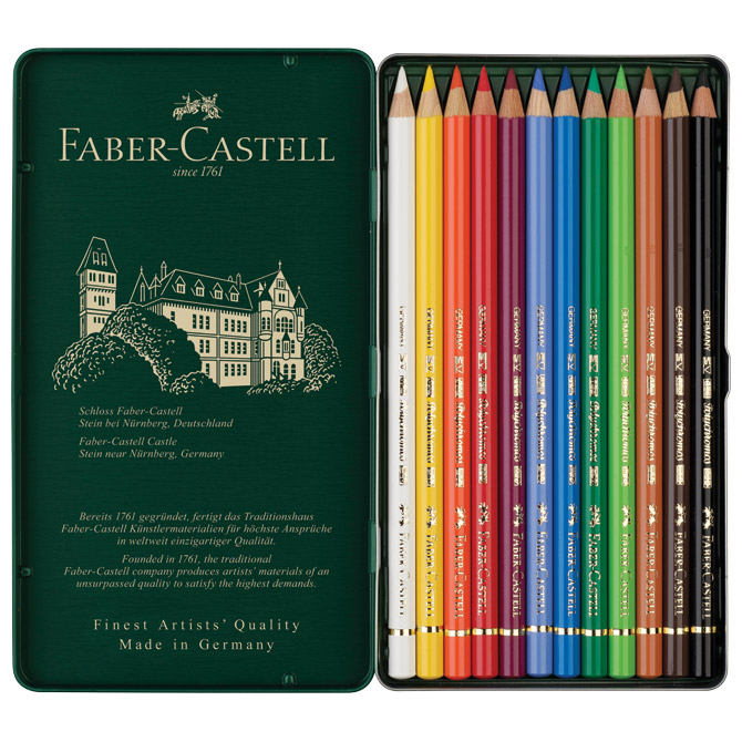 Boje drvene  12boja metalna kutija Polychromos Faber-Castell 110012 Cijena